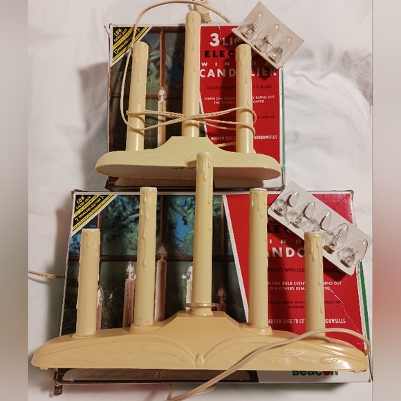 NIB Vintage window candoliers - Picture 2 of 8